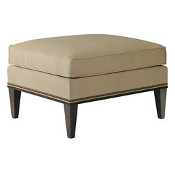 Hickory Chair Ottomans and Benches - Footstools And Ottomans