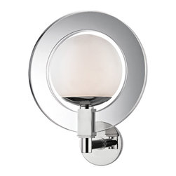 Hudson Valley - Caswell LED Wall Sconce - Polished Nickel - Wall Sconces