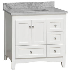 Transitional Bathroom Vanities And Sink Consoles by Kitchen Bath Collection
