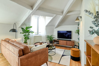 Réalisation d'un salon.