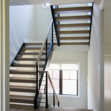 Project #52 | Minimalist Open Riser Stairway