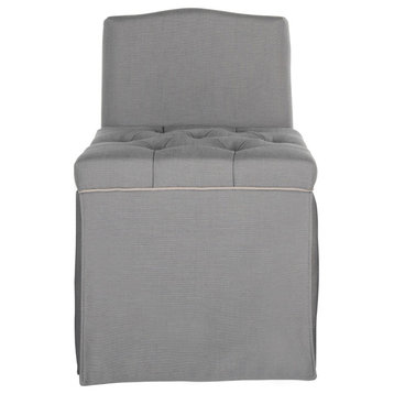Safavieh Betsy Vanity Chair, Gray, Taupe