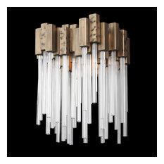 Matrix 1-Light Wall Sconce, Havana Gold
