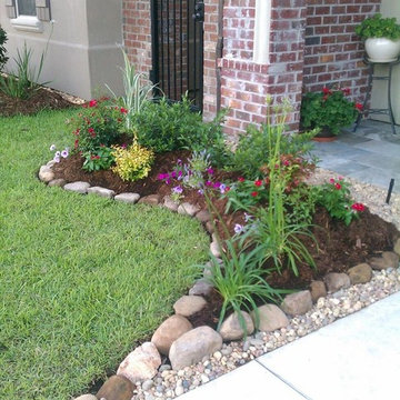 New landscape bed Install