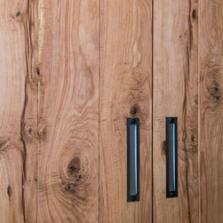 Reclaimed Oak Media Room Doors - Interior Doors
