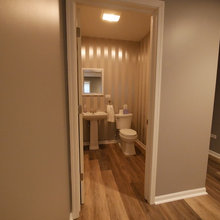 Basement bathroom