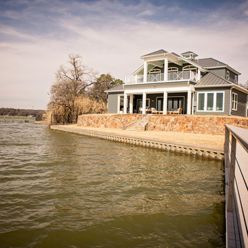 Breezy, Coastal Living Inspired Lake Home