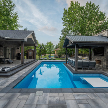 Luxury Poolside Gazebo & Outdoor Living