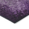 Machine Washable Indoor/Outdoor Chantille ACN565 Purple 3' x 5' Rug