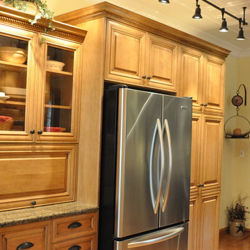 Tin Ceiling Farm Kitchen Make-Over