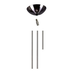 Illuminaire Accessories Satin Nickel Rod Kit - Pendant Lighting