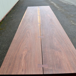 Walnut Dining Table with Nakashima Style Base - Dining Tables