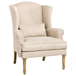 Traditional Armchairs And Accent Chairs Loire Wingback Chair