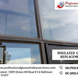 Insulated Glass Replacement services by professional experts - Windows