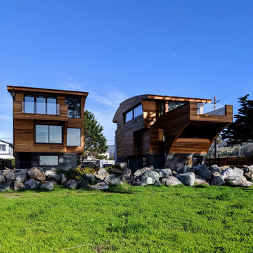 Custom Milled Clear, VG Western Red Cedar Siding