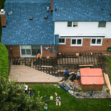 Unique Deck Replacement Using Innovative Tanzite Stone