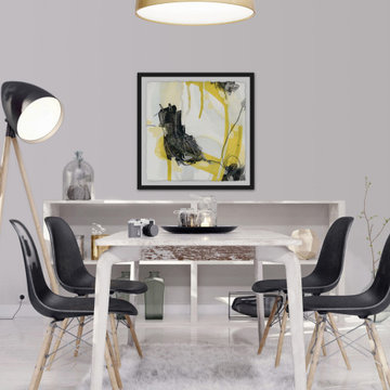"Conduit I" Framed Painting Print