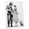 Banksy Dorothy Police Search Canvas Wall Art