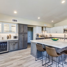 kitchen 2 colors