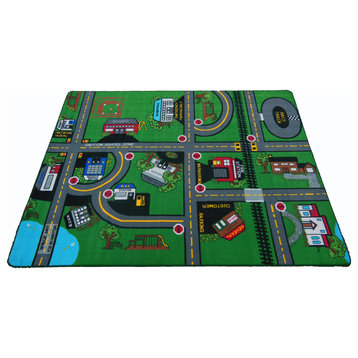 Our Town #1068 4'x6' Children's Educational and Play Rug