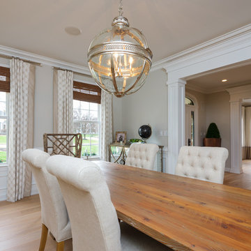 Transitional Farmhouse Kitchen and First Floor Remodel