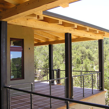 Contemporary Southwest Portal / Porch Design for Energy Efficiency