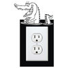 Outlet Cartoon Alligator Sticker