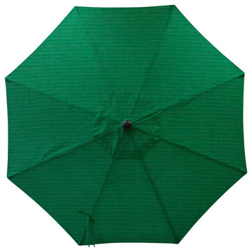 9' Round Universal Sunbrella Replacement Canopy, Forest Green