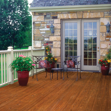 Flood Wood Care: Backyard Deck