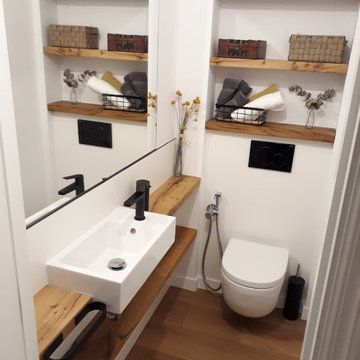 ASEO CON BALDAS DE ROBLE RECUPERADO