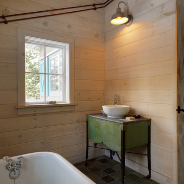 Rustic Wood Cabin