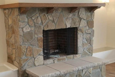 Fireplace - Allegan Custom Home