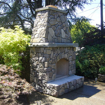 Outdoor Fireplace