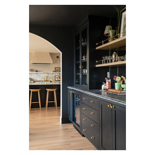 Hilltop Revival - Transitional - Home Bar - Seattle - by Jessica Nelson ...
