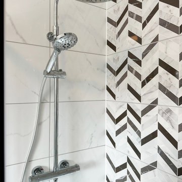Decorative Shower Room in Silsoe
