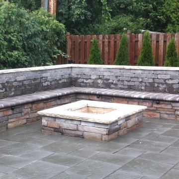 Cultured Stone Fire Pit