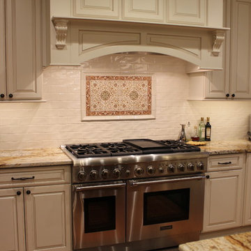 Traditional New England Colonial Remodel - Kitchen