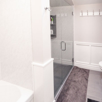 Master Bathroom Remodel with Wetwall and Thinscape in Fulton, Missouri