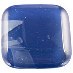 Glass Storm Studios - Night Sky Handmade Knob - Knobs measure approximately 1.25" square and pulls measure approximately .75" x 4.25" with a 3" center to center. Hardware has a brushed nickel finish and uses a standard 8-32 screw.