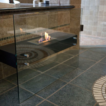 Nu-Flame Freestanding La Strada Ethanol Fireplace