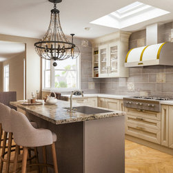 Timeless Traditional European Kitchen - Range Hoods And Vents