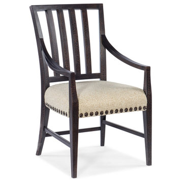 Hooker Furniture 6700-75400-98 Big Sky Wood Framed Dining Chair - Charred