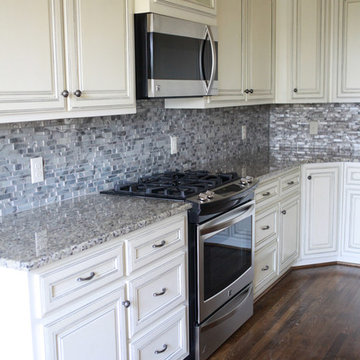 Paint Glazed and Stain Glazed with Rope Molding