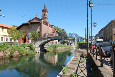 Ristrutturazione di trilocale sul Naviglio Grande di Milano- zona San Cristoforo