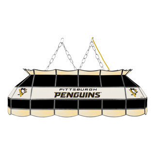 Pittsburgh Penguins Tiffany Lamp<br>Stained Glass