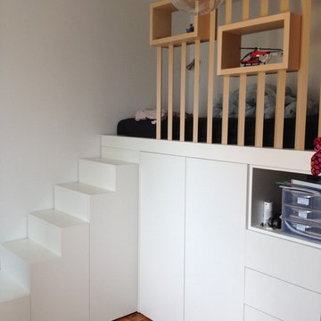 Chambre mezzanine ado Lyon