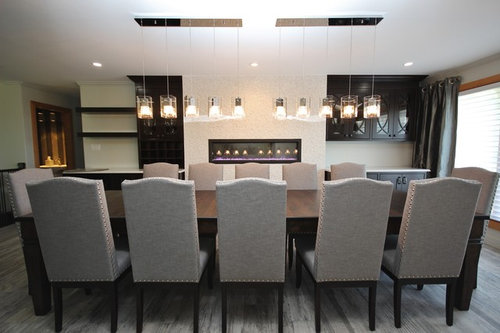 A Family Room Turned Into Dining Room Love It