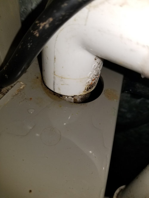 Removing glued pipes