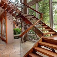 stairways "blocking" view
