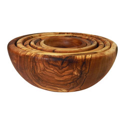 Le Souk Olivique - Olivique Nesting Bowls, Set of 6 - Mixing Bowls